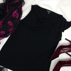 George Sleeveless Black Top Size Small